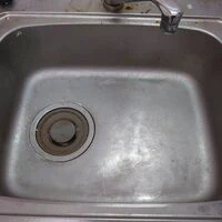画像1448：キッチンシンク　清掃
